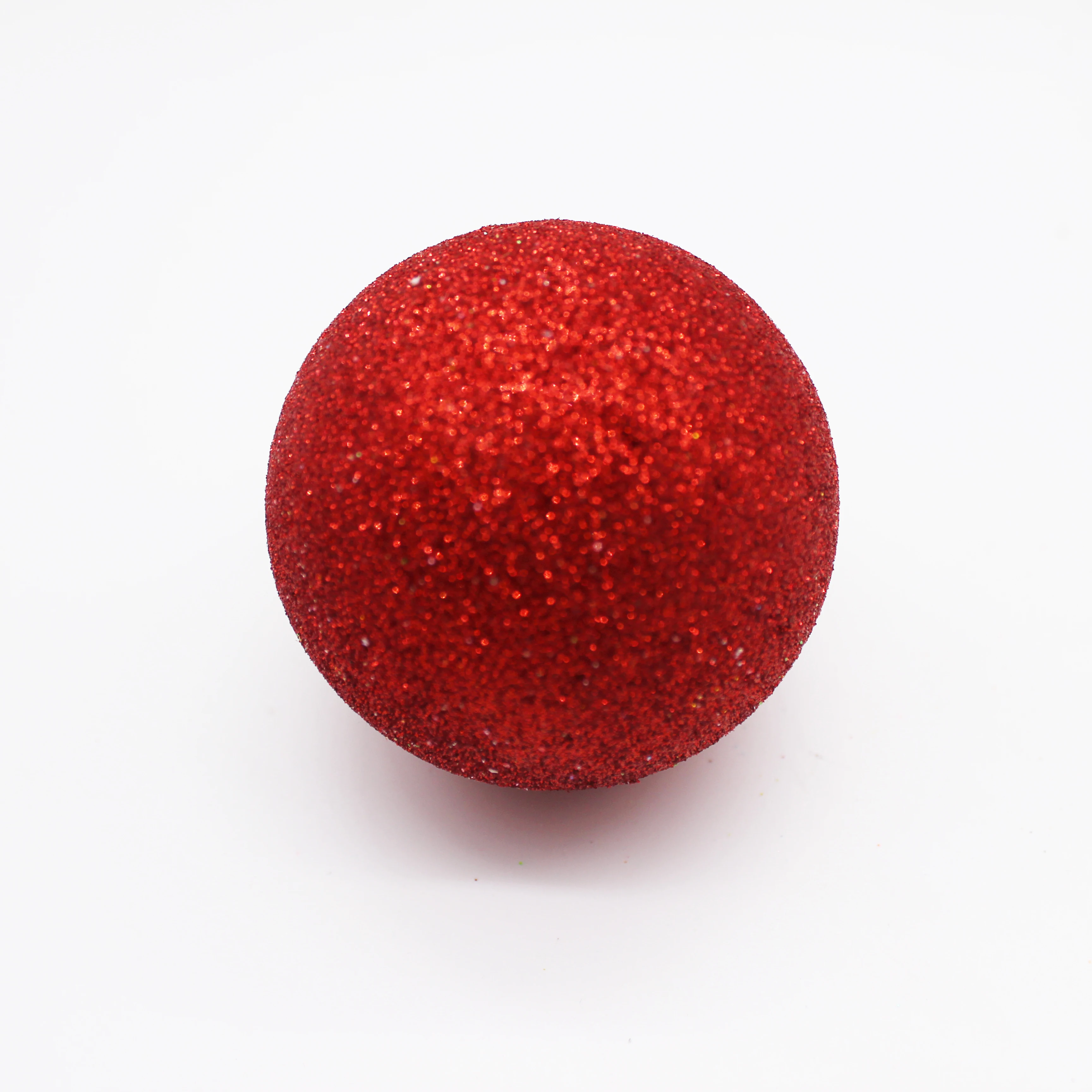 6.3cm Christmas Glitter Foam Ball Golden GLITTER BALL VASE FILLER Christmas Balls For Wedding Project