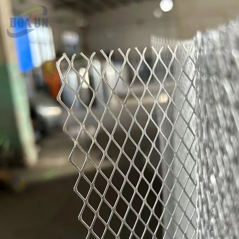 Galvanized/Aluminum/copper/alloy honeycomb expanded metal mesh for trailer flooring