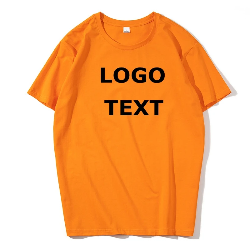 2021 new fashion heavy weight 100%cotton premium design logo t-shirt custom screen print blank t shirt