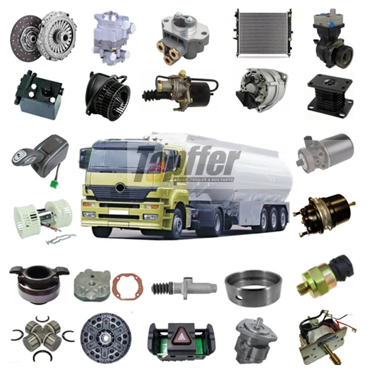 TAPFFER Truck Spare Parts for SCANIA VOLVO BENZ MAN RENAULT DAF IVECO 5000 Items Heavy Duty Truck Parts