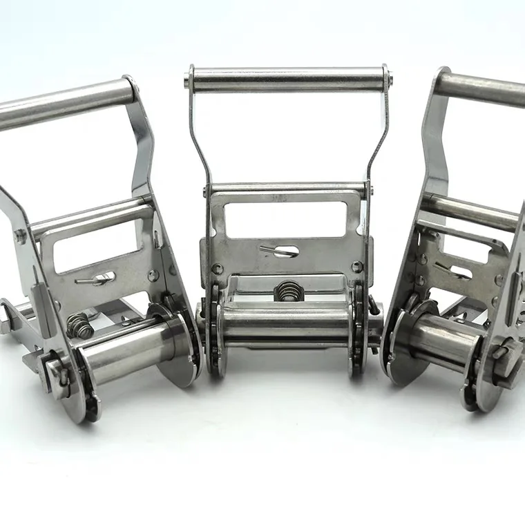 Manufacturer supply 1inch 25mm ratchet tie down buckle Cargo Ratchet Buckle Stainless Steel Ratchet Tie Down