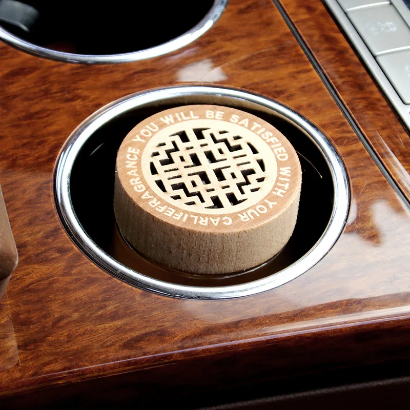 Portable dashboard car vehicle fragrance air freshener gel aromatherapy perfume gel