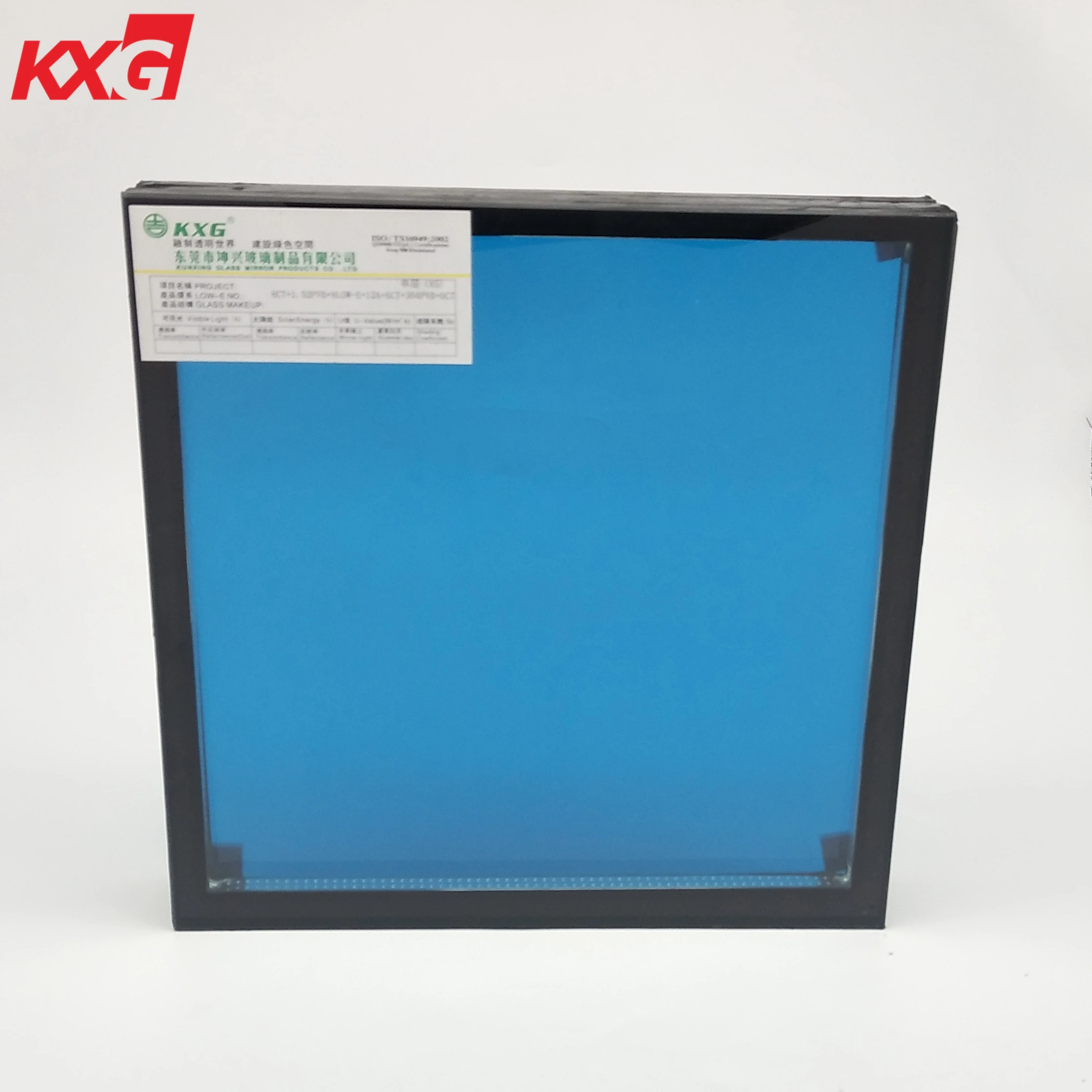 Clear and colored laminated Insulated glass triple tempered insulating glass for building