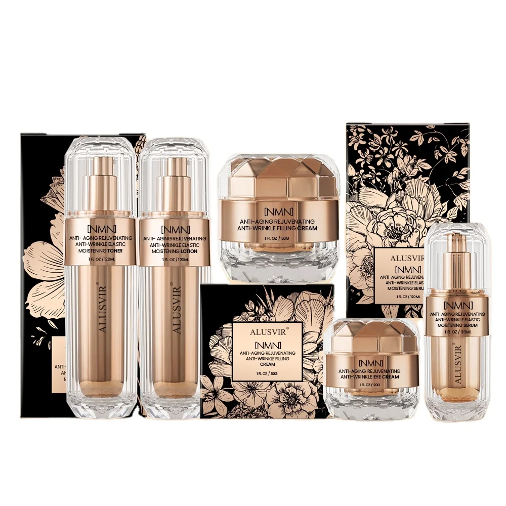Private Label MNM Facial Set Rejuvenating Anti Aging Lift Firming Repair Wrinkles Cream Luxury Skincare Products Skin Care Set