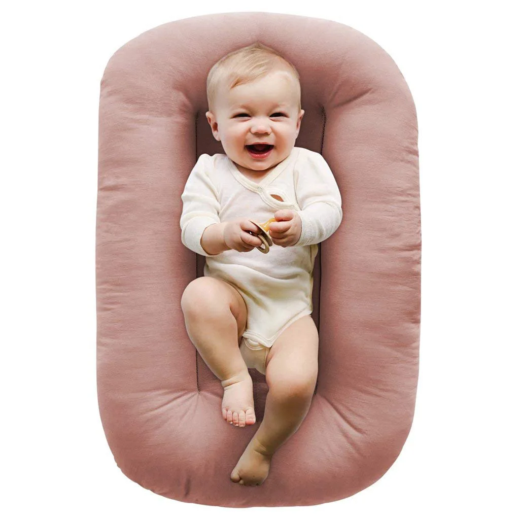 Portable Washable Infant Floor Seat Newborn Essentials Organic Cotton Baby Nest Sleeping  Baby Lounger 2022