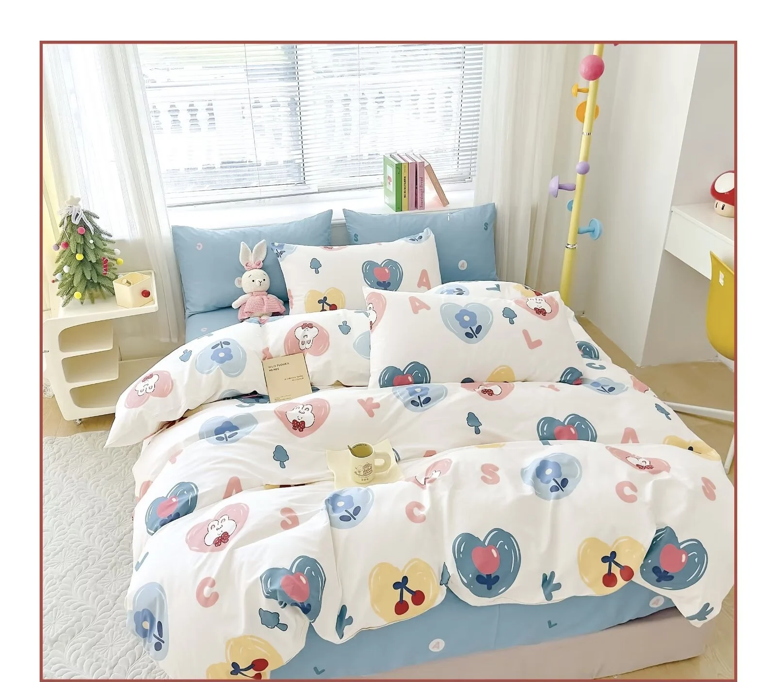 Sell well cotton bed sheets king size bedding set luxury 100% cotton bedding set soft cotton bed sheets king size bedding set