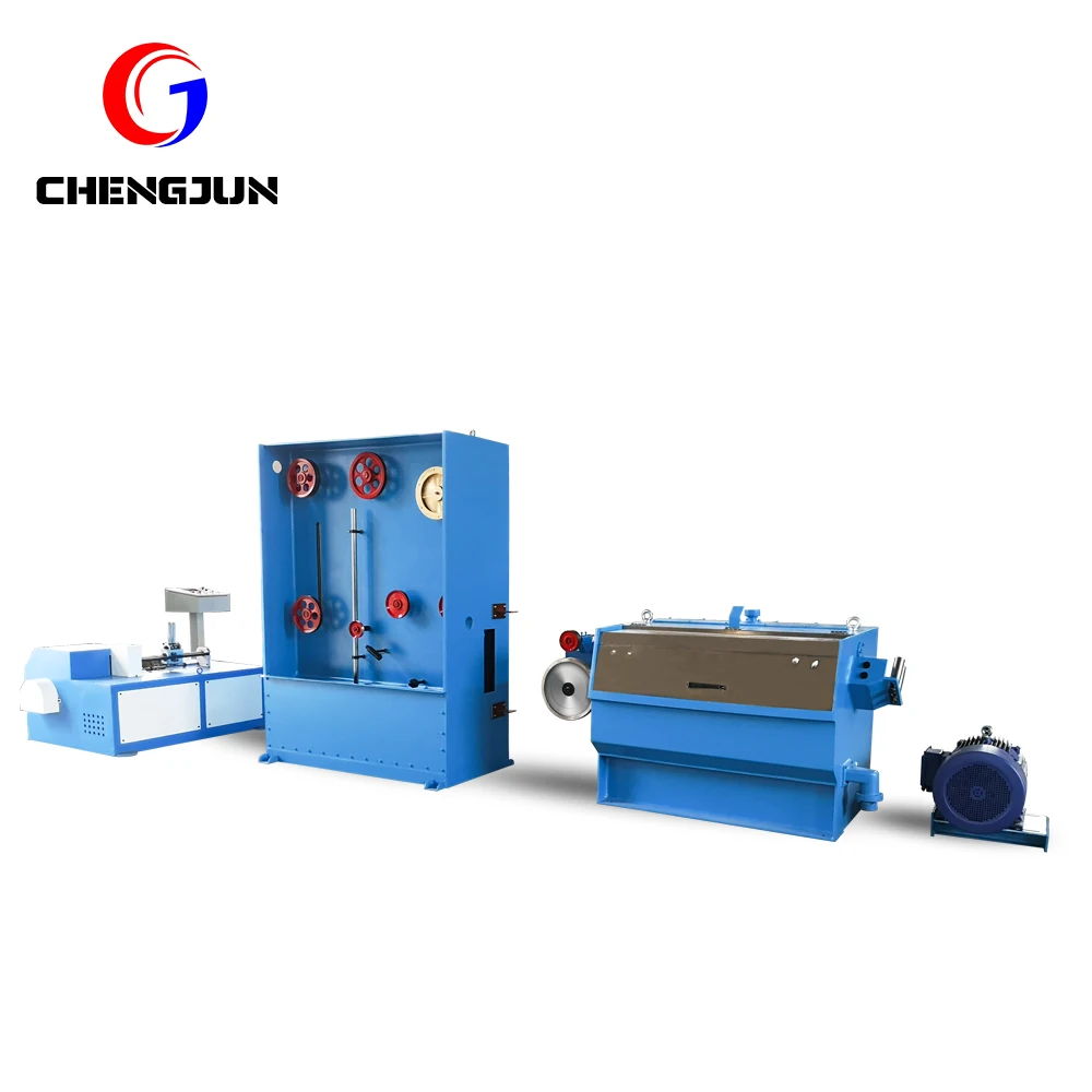 4 Heads copper wire multi wire drawing machine with annealing