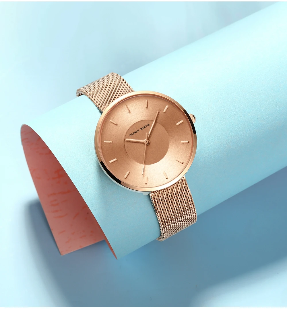 Hannah Martin 1052 famous brand style ladies quartz hand watches simple stylish woman watches for girls