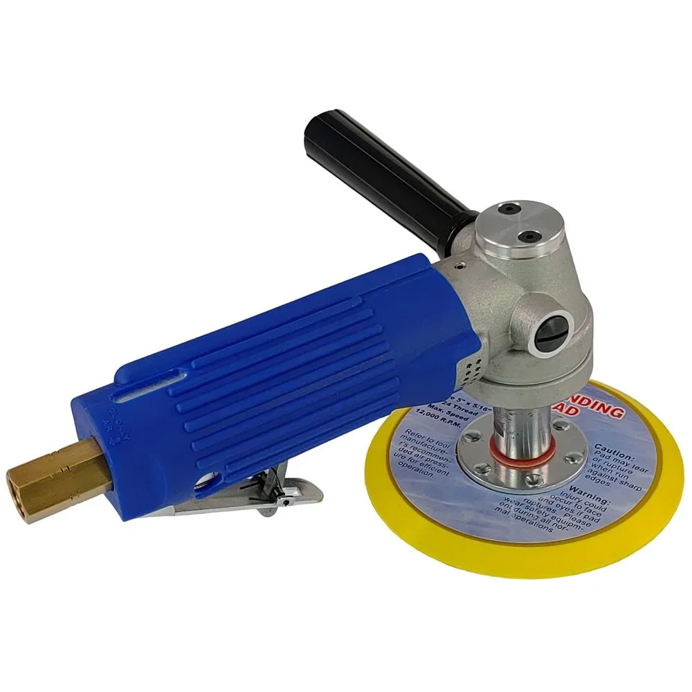 High Quality Portable Side Exhaust 4800rpm 5Inch Air Pneumatic Angle Sander With Custom Service For Car Home Sanding