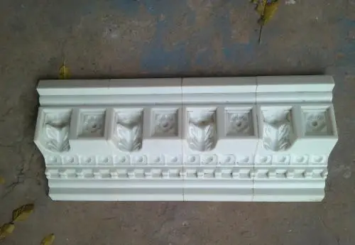 Building External Wall Decoration Cement Cast In Place Concrete Eaves Line Plastic Molds for Durable ABS Cornice Line Molds