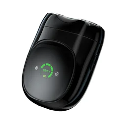 Private Label Smart Screen display luxury wholebody metal alloy adult electric shaver trimmer