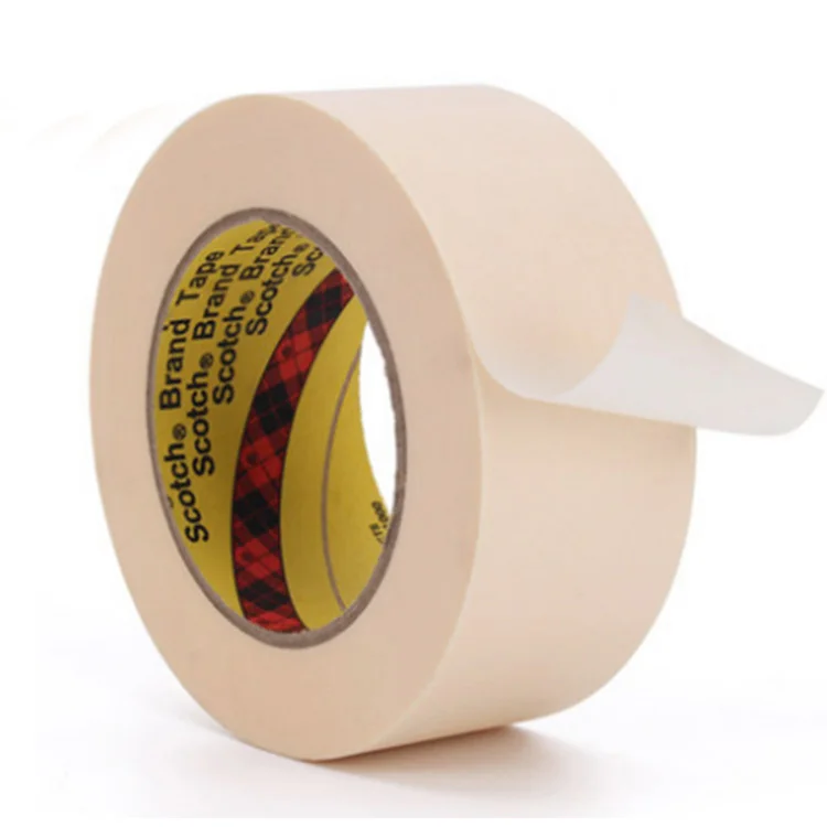 3M 2142 Single Sided High Temperature Resistance Masking Tape for Paint Bake Operations 0.14mm