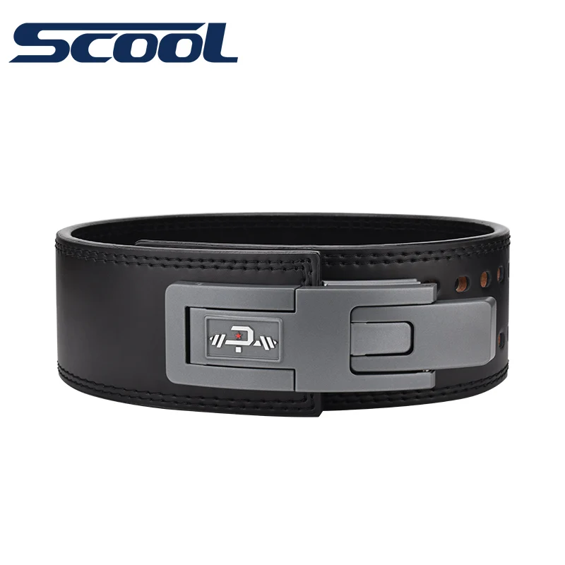 Fitness Body building EVA or cowhide gym waist trainer belts for men lever powerlifting lever belts leather weightlifting