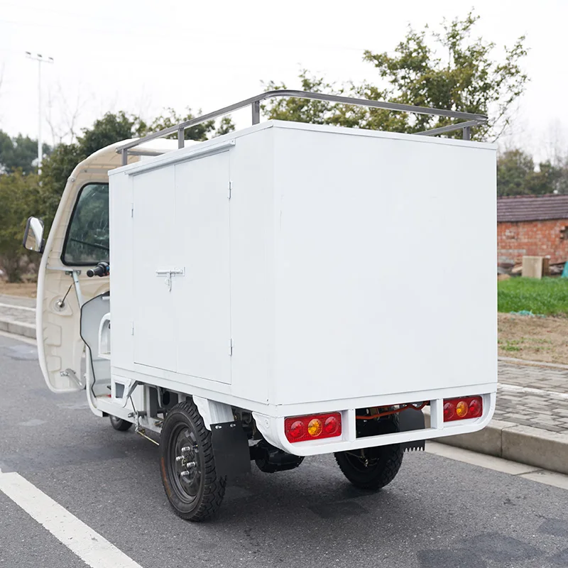 CKD CBU 800W power 30km/h speed 300km endurance 500kg max load express delivery china wholesale electric tricycle motorcycle