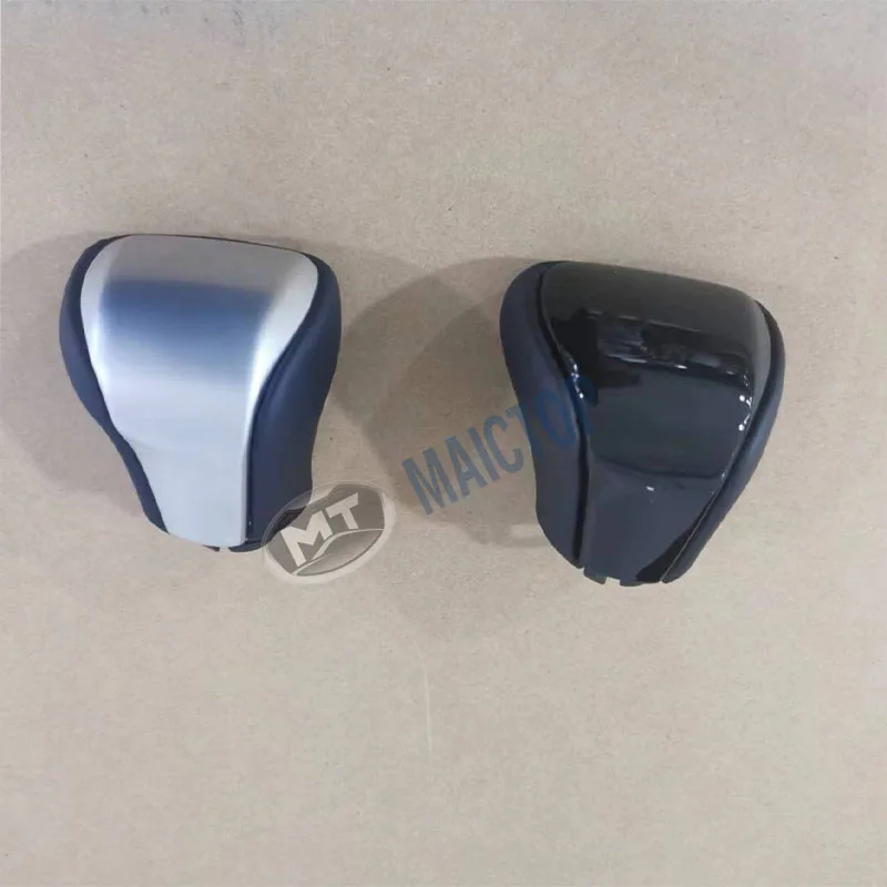 Maictop Car Accessories Interior Kit Silver Black Handle Head Gear Shift Knob For GX 460 Gx460 Gx470