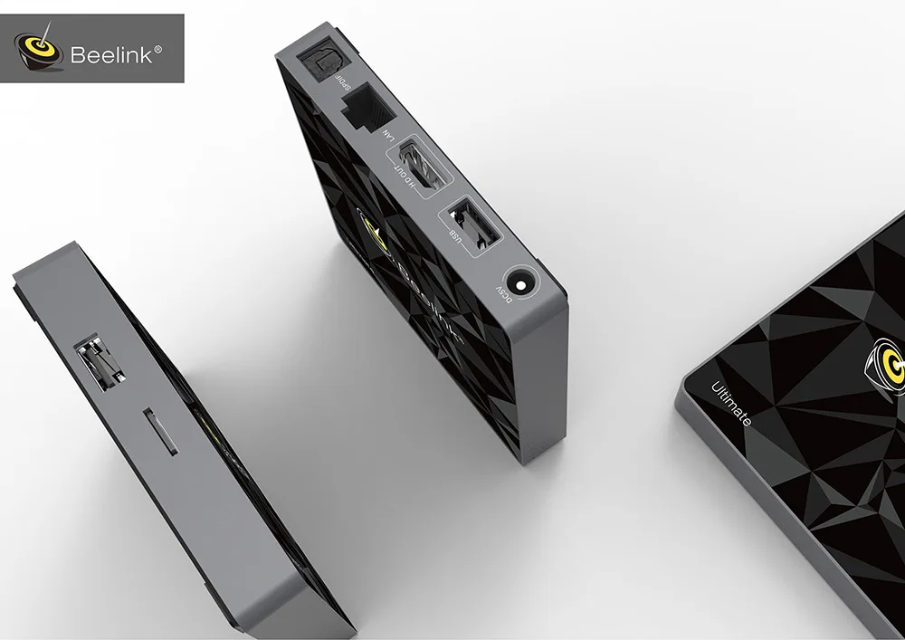 
Beelink GT1 Ultimate Best Android TV Box Set Top Remote Control Blue Tooth WiFi UHD 4K RAM 3GB ROM 32GB 