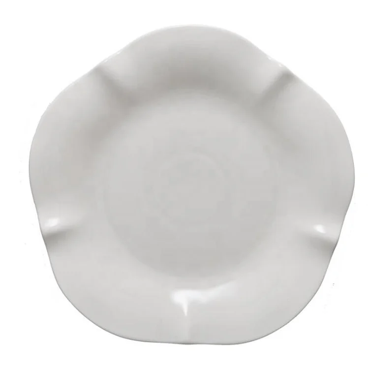 
eco ware white porcelain dessert plates 