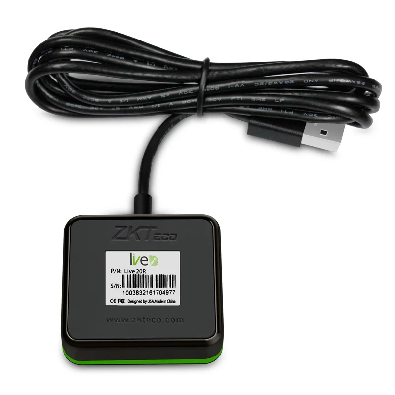 Biometric Fingerprint Scanner Live20R USB Smart Reader ZK Windows Android Linux Fingerprint Sensor