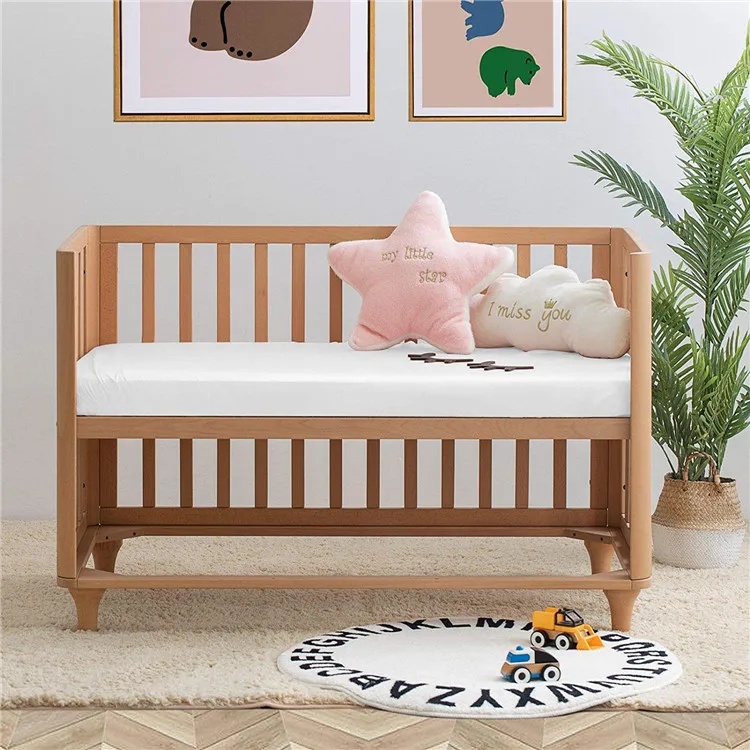 100% натяжная простыня высшего качества из чистого шелка тутового шелкопряда, Органическая простыня для кроватки, 28x52x8 дюймов