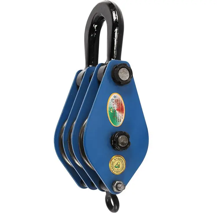 
2021 New Tackle Hand Operated Sheave Chein Pulley Block With Hook 