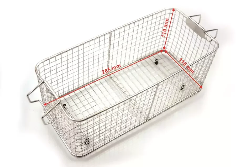 High efficiency dental 6L water jet ultrasonic cleaner