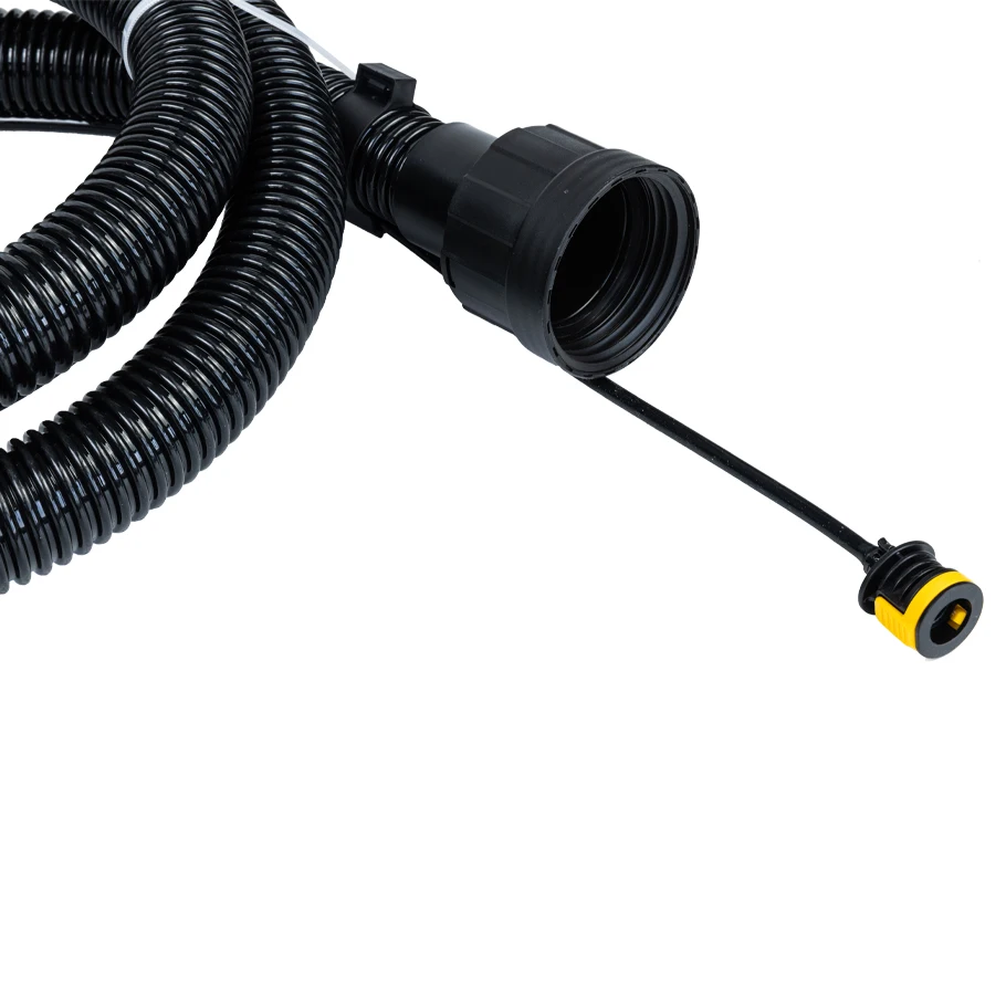32mm Basic Industrial Stretch Pipe Durable Flexible Vacuum Cleaner Hose With Integrated Tubing