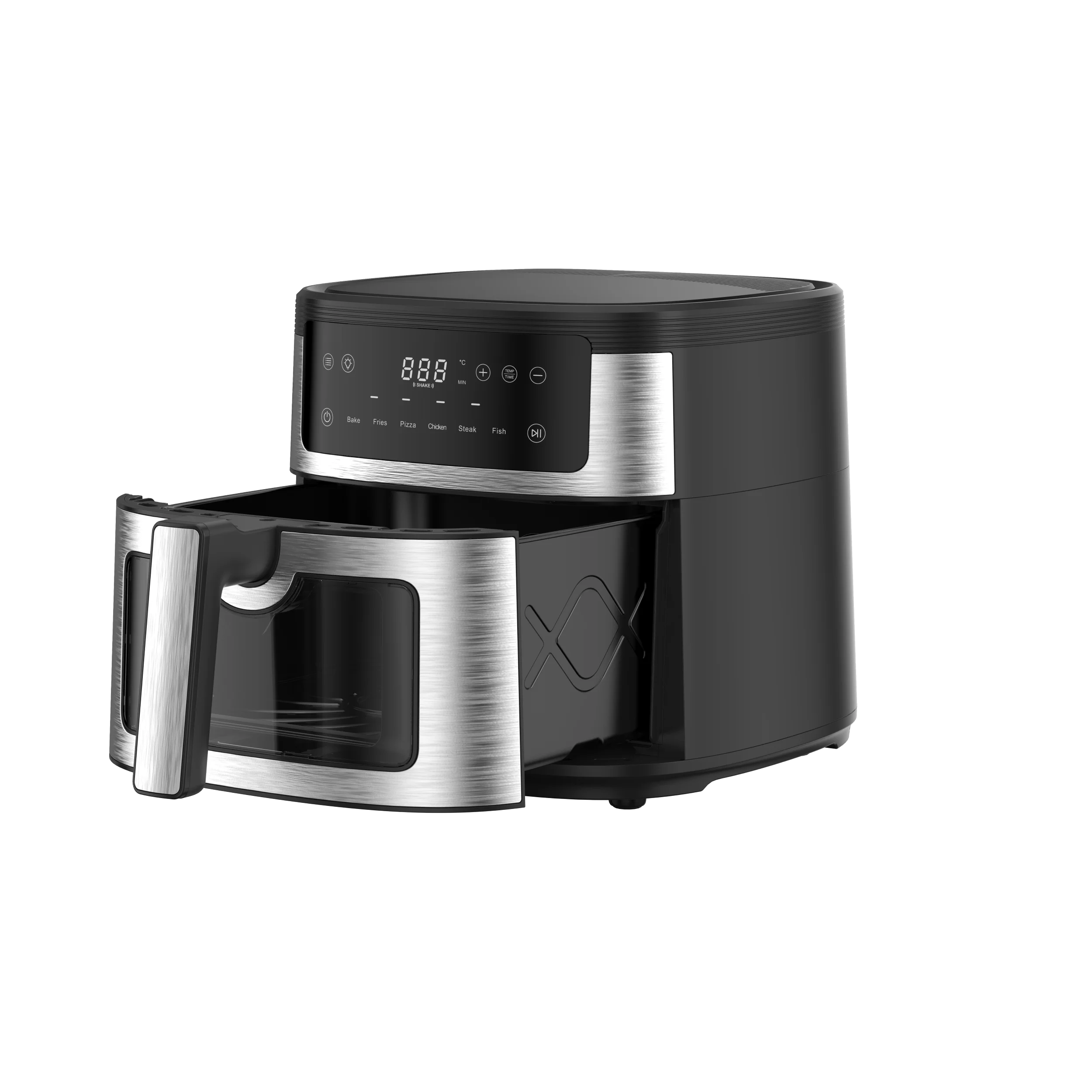 Hot Sale Stainless Steel Commercial Electric Digital Industrial Small Machine Oven Smart Air Fryers