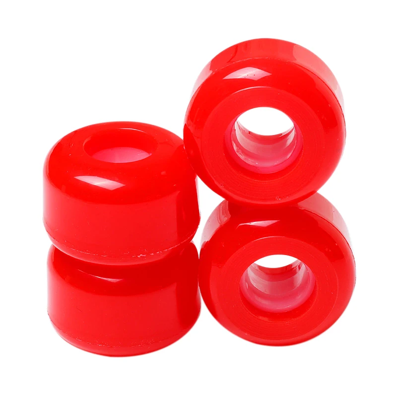 Custom off road PU 54mm  longboard skateboard wheels with 4 piece/set