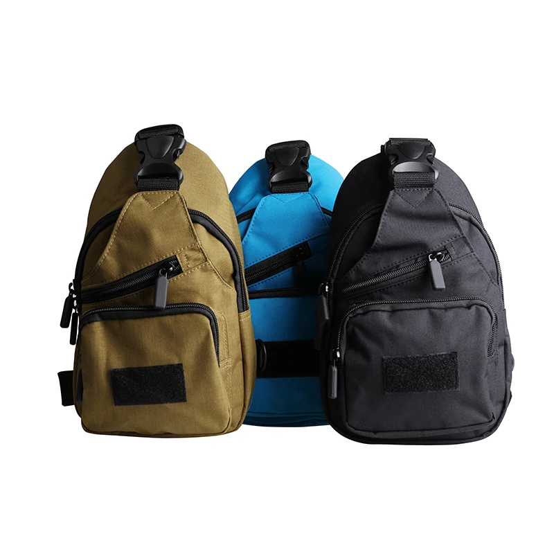 
2021 Spring hot sale new Heavy waterproof nylon Chest bag sling bag with adjustable strap(S26-6) 