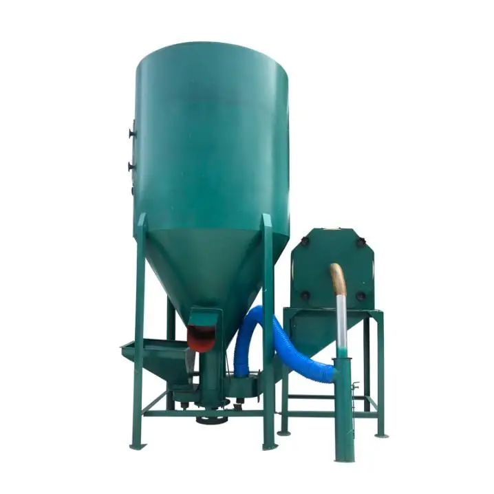 1 ton animal poultry feed mixer used in small feed mill
