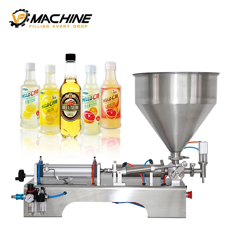 Guangzhou Factory bbq sauce bottle/chili sauce filling machine with single nozzle filling machine