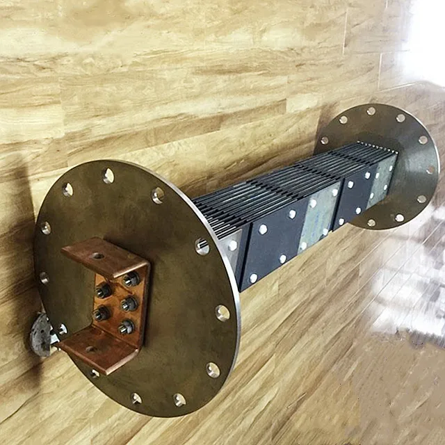 400*200*1  Ru-Ir Ir-Ta Pt   Gr1 titanium  electrode for Salt Chlorinator