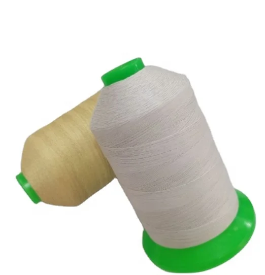 Aramid clad  steel wire sewing thread Cored thread for cutting-resistant gloves