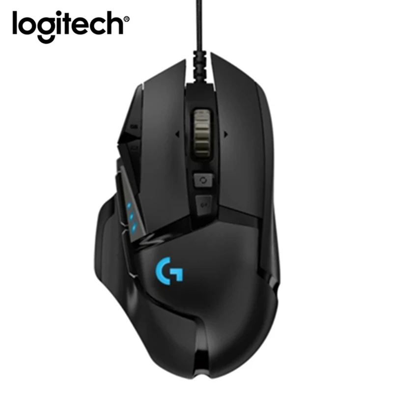 Hot Logitech G502 HERO RGB Professional Gaming Mouse 25600DPI Programming Mouse Adjustable Light Synchronizatio For Mouse Gamer