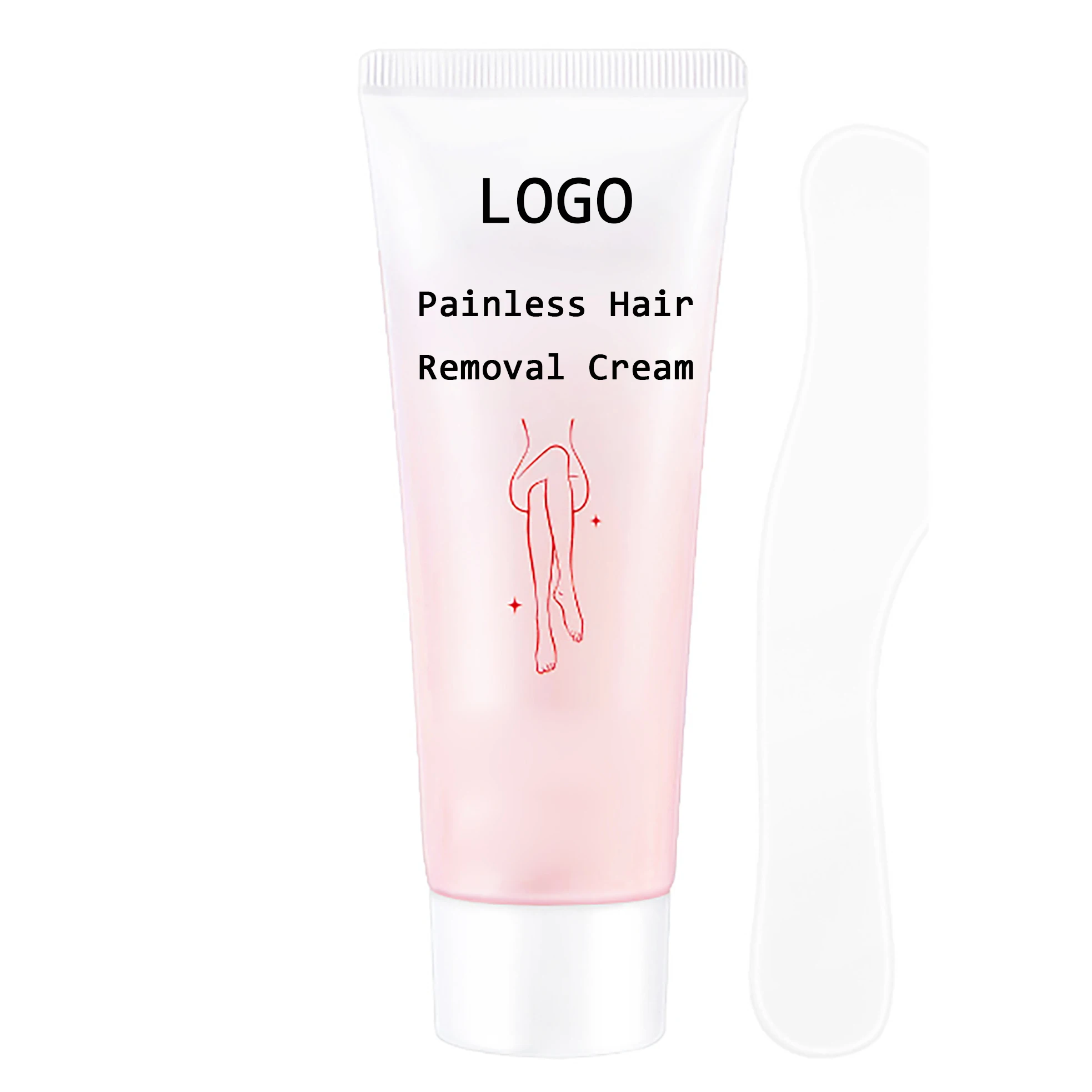 Private Label Hair Removal Cream for Body Facial Hair Removal Painless Effective Remove Armpit Leg Hairs