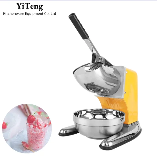 Small Hand Ice Crusher for Restaurant Commercial Snow Cone Machine