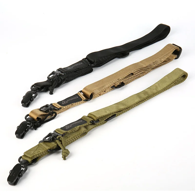 Landpard Hunting Accessories MS2 Gun Sling with Double Buckles Adjustable Single Double Point Rope Sling