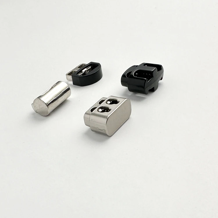 New Arrival metal cord lock stopper Nickel Free zinc alloy retractable cord lock for garment