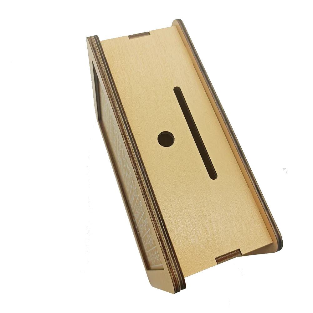 creative wooden piggy bank, literary and fresh bedroom desktop decoration ornaments sundry storage box props Kids Adu,1000 euros