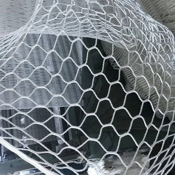 Китайская нейлоновая Шестигранная рыболовная сеть raschel для спорта на открытом воздухе без узлов