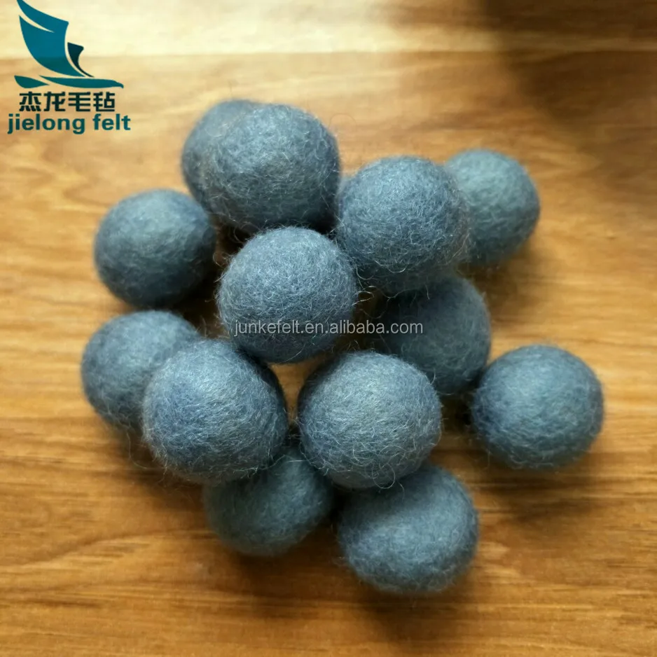 hot products 2022 trending colorful wool felt balls 2cm 3cm 4cm decorative balls home