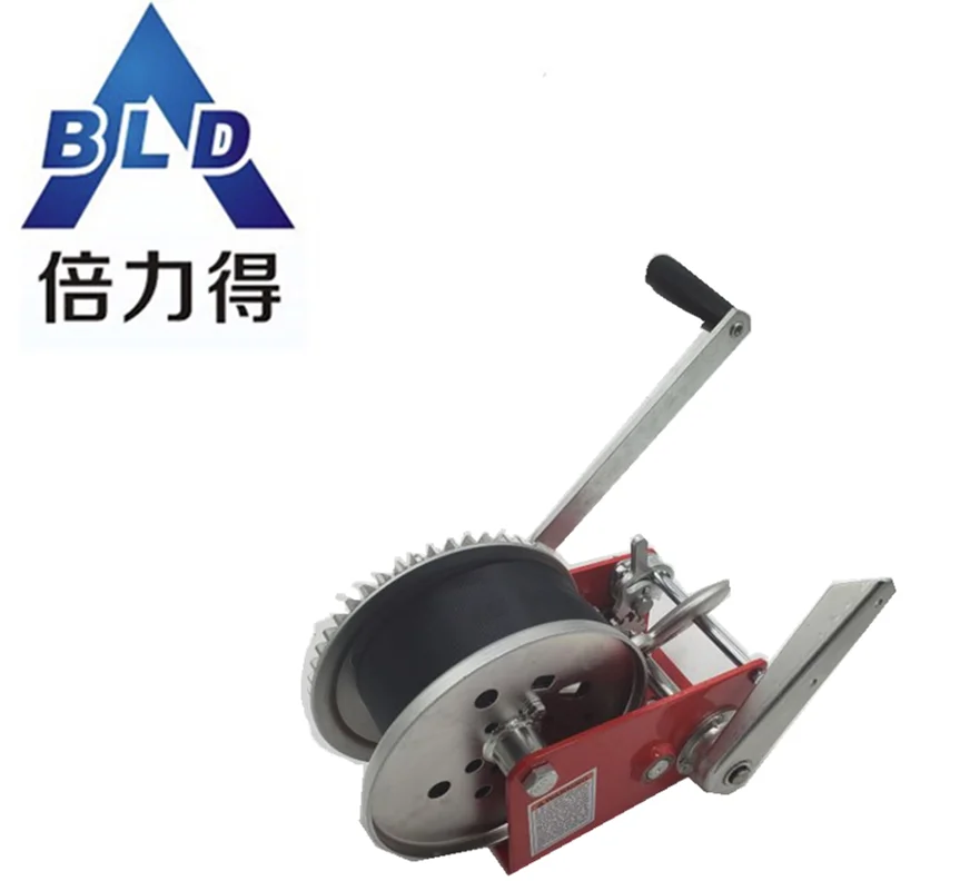 Manual winch   2500lbs professional yacht trailer winch