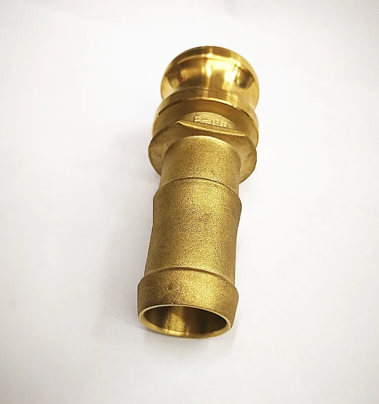 Brass Cam-lock Couplings - Male Adapter x Hose Shank Type -E size from 1/2 to 6 inches Sand Casting & Forging