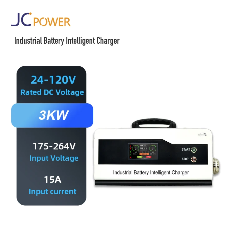 3KW 6KW 9KW 12KW 15KW 18KW 380VAC 3 phases Battery Charger for DC48V 400A Forklift Battery Adjustable