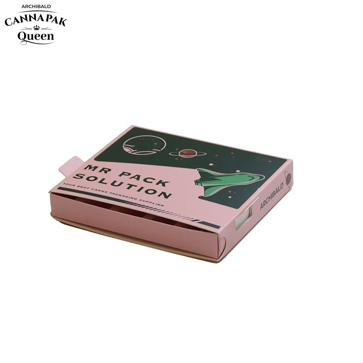 Custom Logo Rigid Cardboard Sliding Box Cigar Paper Box Drawer Pre Roll Case Packaging Cartridge Box Packaging for Storage