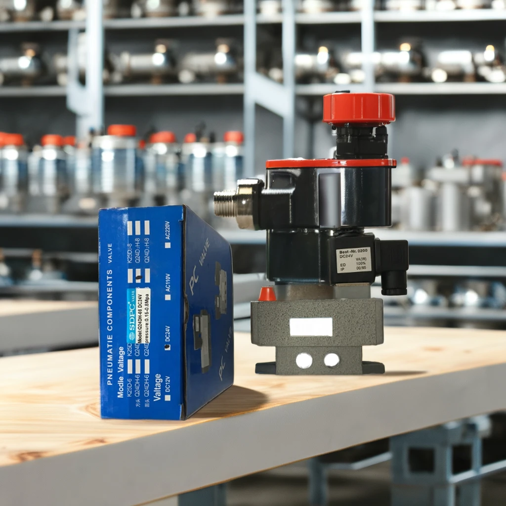 SDPC Q24DH-08 DC24V Solenoid Valve for CNC Machine Usage