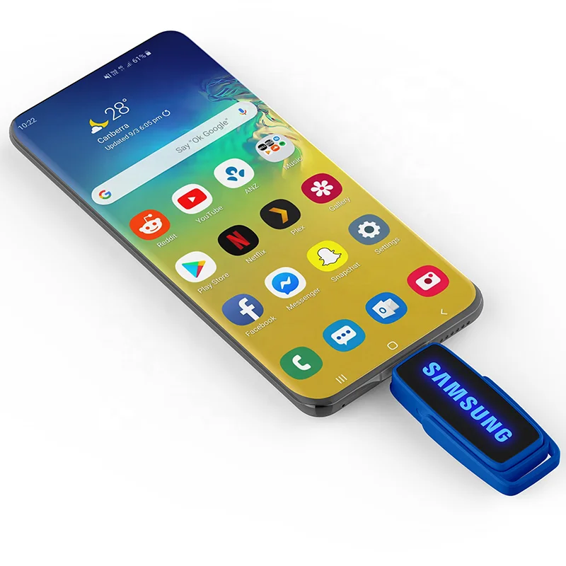 2023 New usb flash drive design UTC215 Swing Type-C LED USB drive OTG 2 in 1 usb flash stick 8gb 16gb 32gb 64gb 128gb