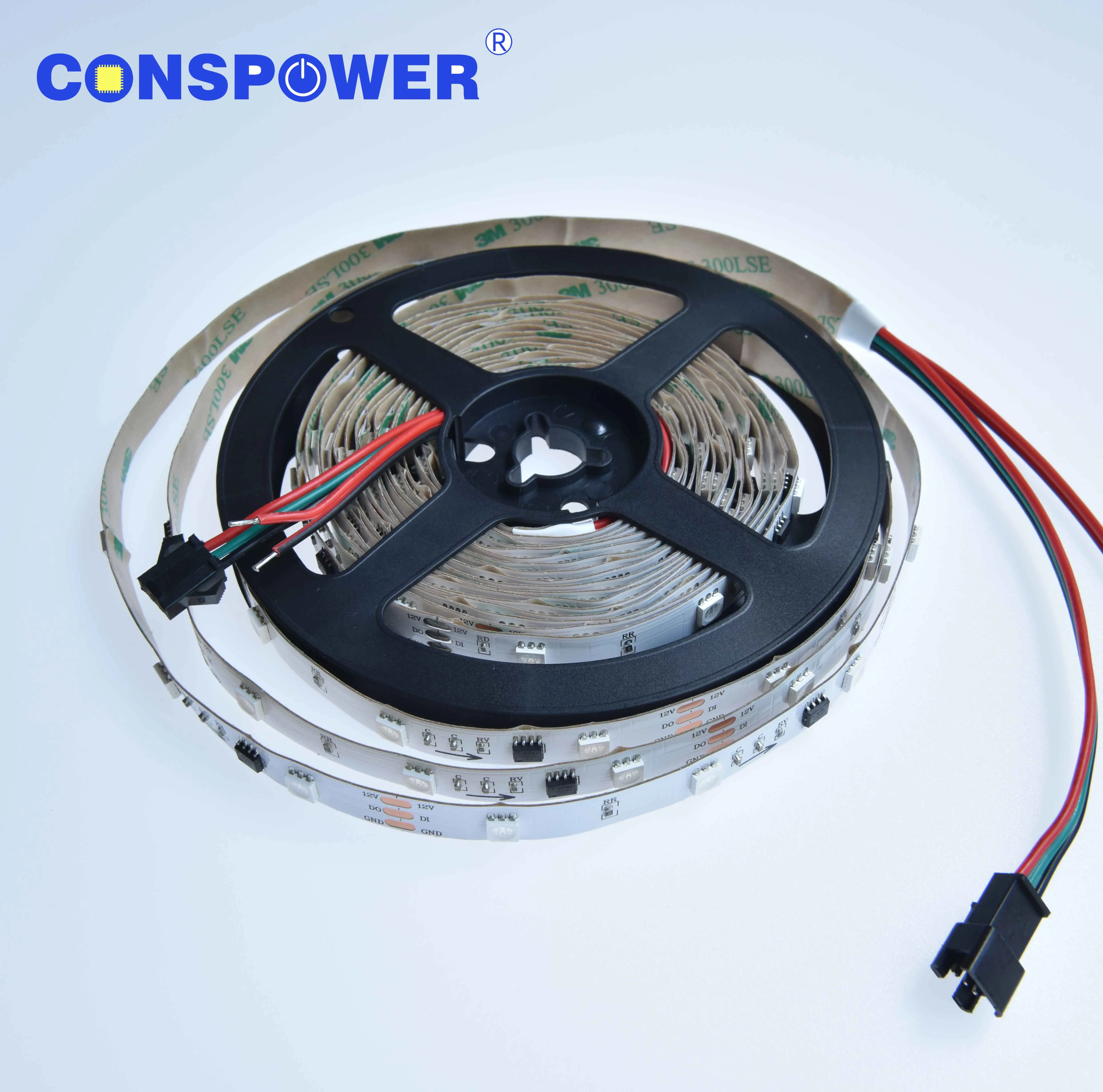 RGB5050 Digital Strip 30LEDS/M WS2811 5050 Color Strip 5050RGB 12V Addressable RGB Led Strip Manufacturer