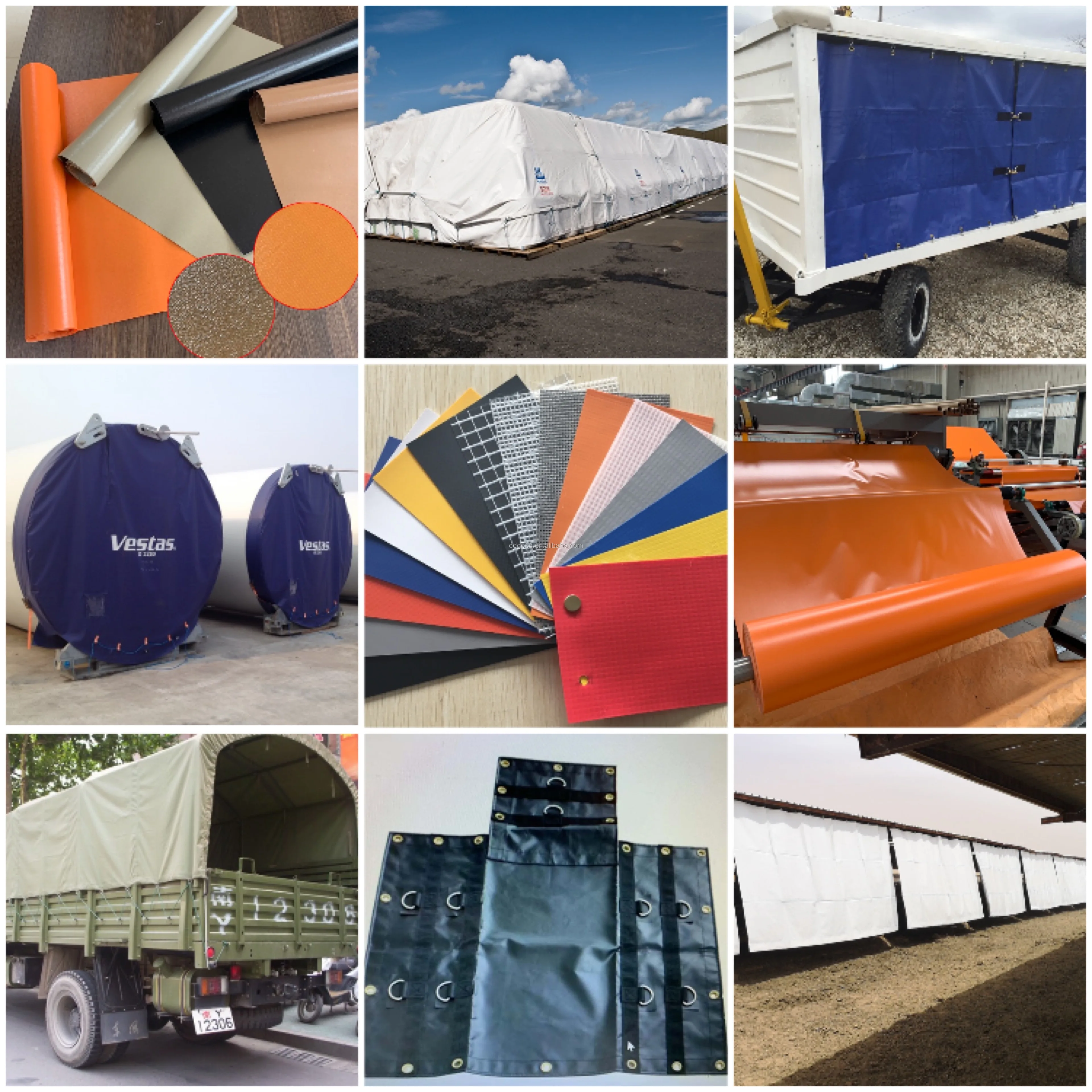 Japan matte pvc coated canvas for cover