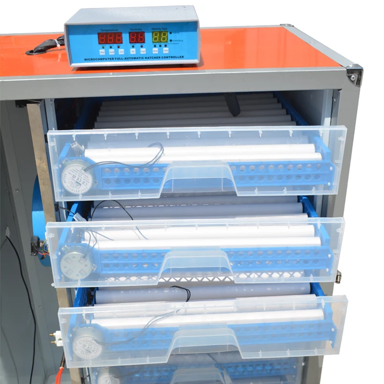 High Capacity Egg Incubator Latest Fully Automatic 528Pcs Poultry Egg Incubator For Hatching Chicken Eggs